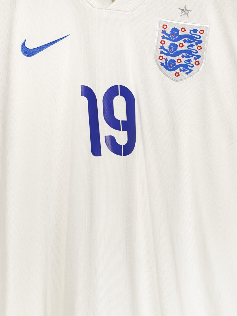 2014/15 England Vardy #19 Home Shirt (M)