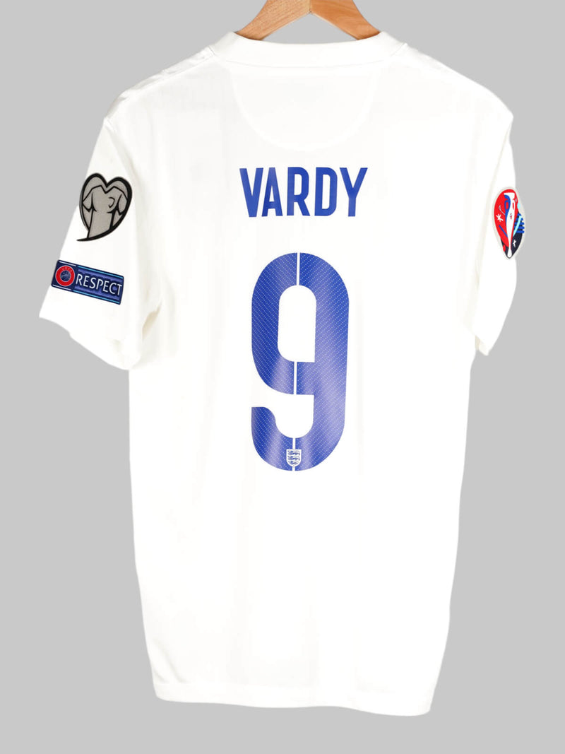 2014/15 England Vardy #9 Home Shirt (M)