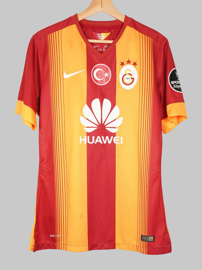 2014/15 Galatasaray Sneijder #10 Home Shirt Player Issue (M)