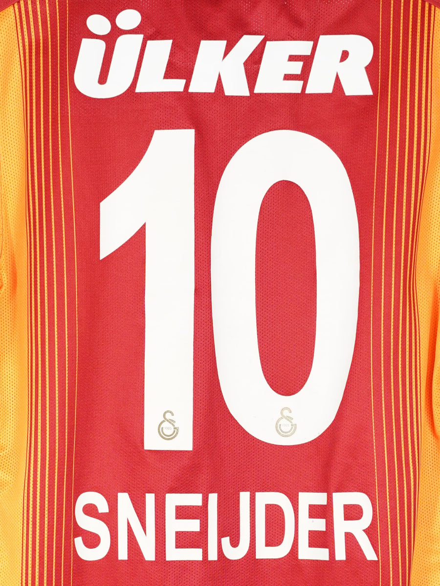 2014/15 Galatasaray Sneijder #10 Home Shirt Player Issue (M)