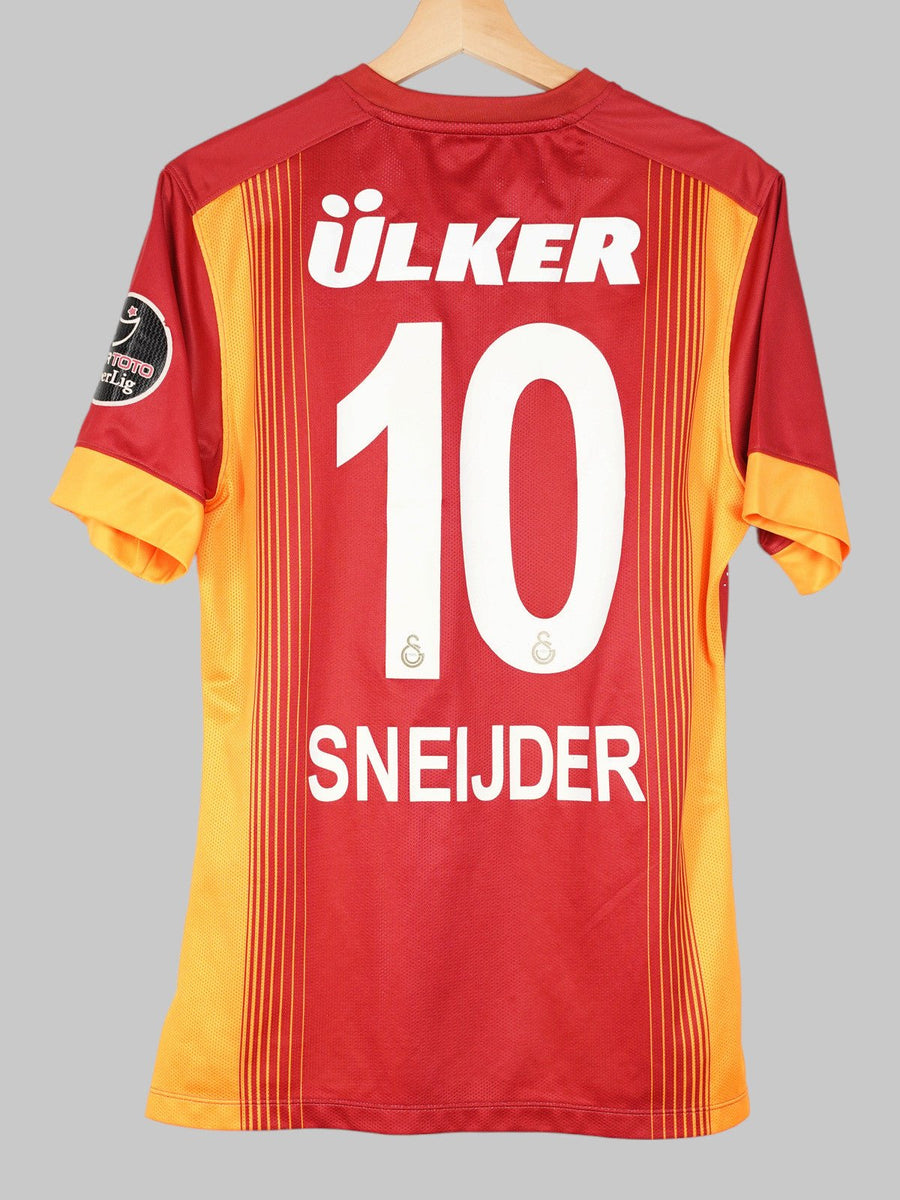 2014/15 Galatasaray Sneijder #10 Home Shirt Player Issue (M)