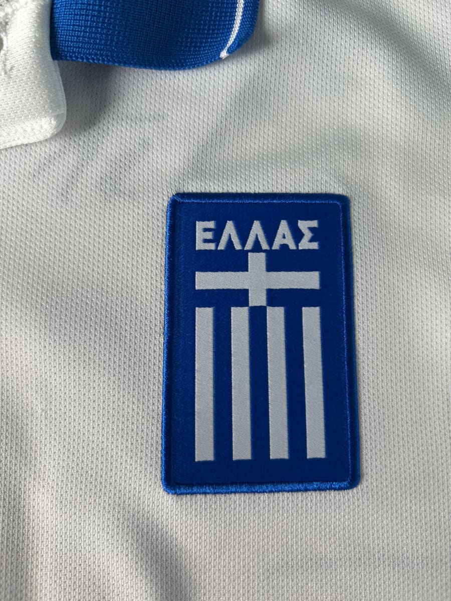 2014/15 Greece Karagounis #10 Home Shirt Player Issue (L)