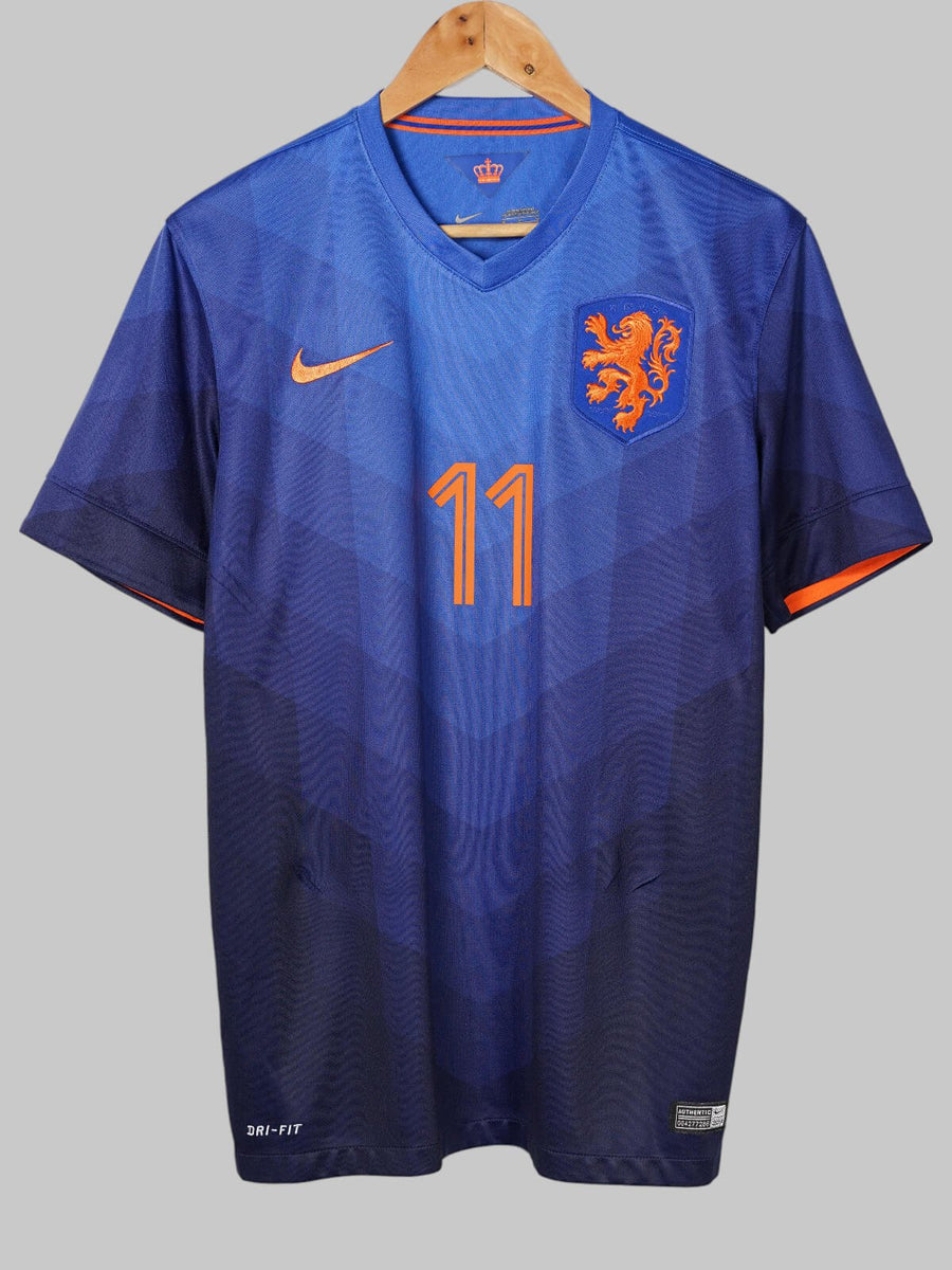 2014/15 Netherlands Robben #11 Away Shirt (M)