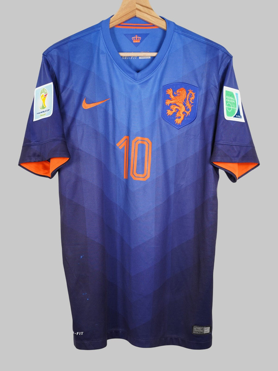 2014/15 Netherlands Sneijder #10 Away Shirt Signed With Video Proof (M)