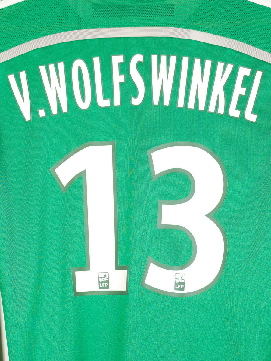 2014/15 Saint-Etienne V. Wolfswinkel #13 Home Shirt L/S (M)