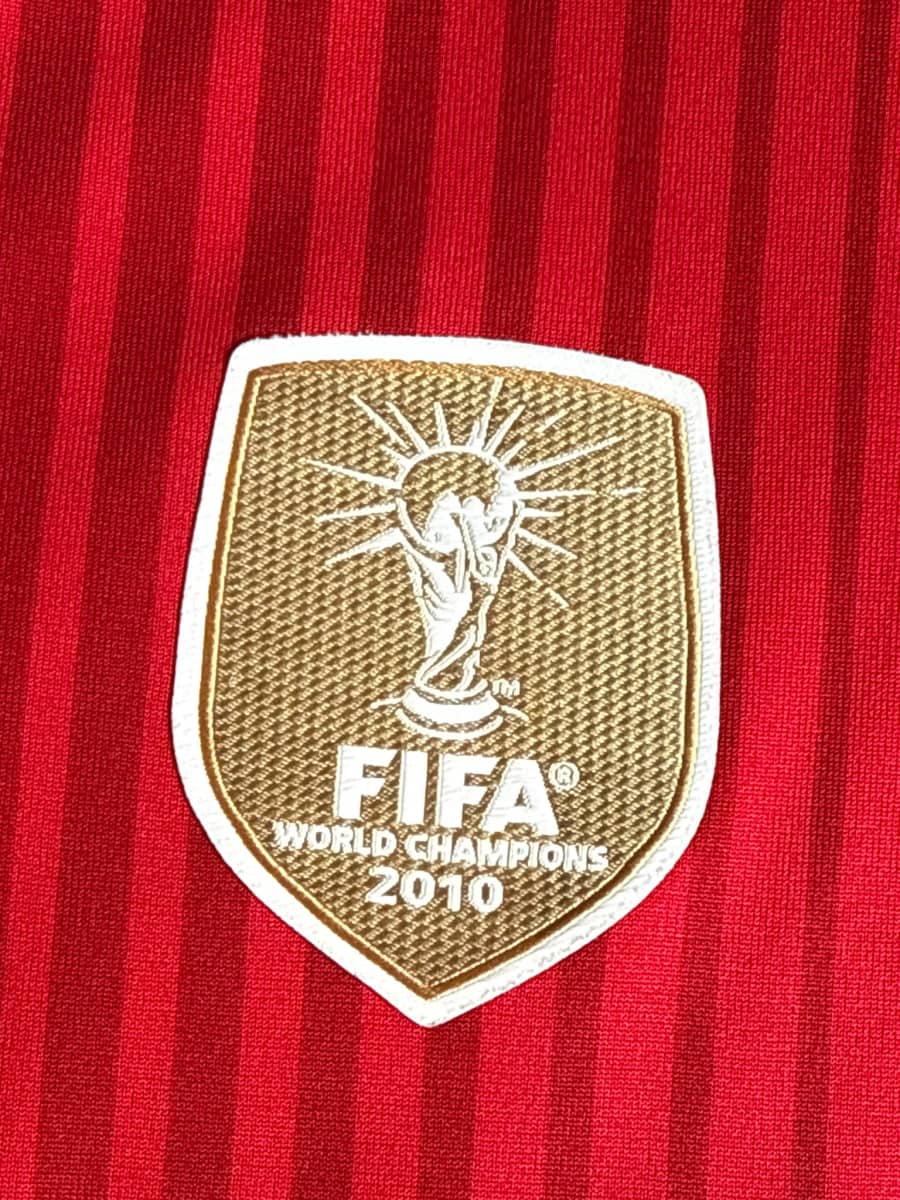 2014/15 Spain A.Iniesta #6 Home Shirt (M)