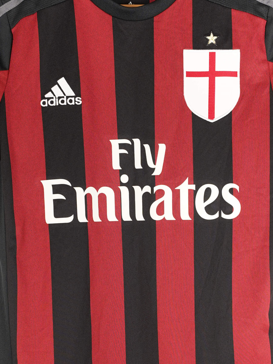 2015/16 AC Milan Home Shirt (L Kids)