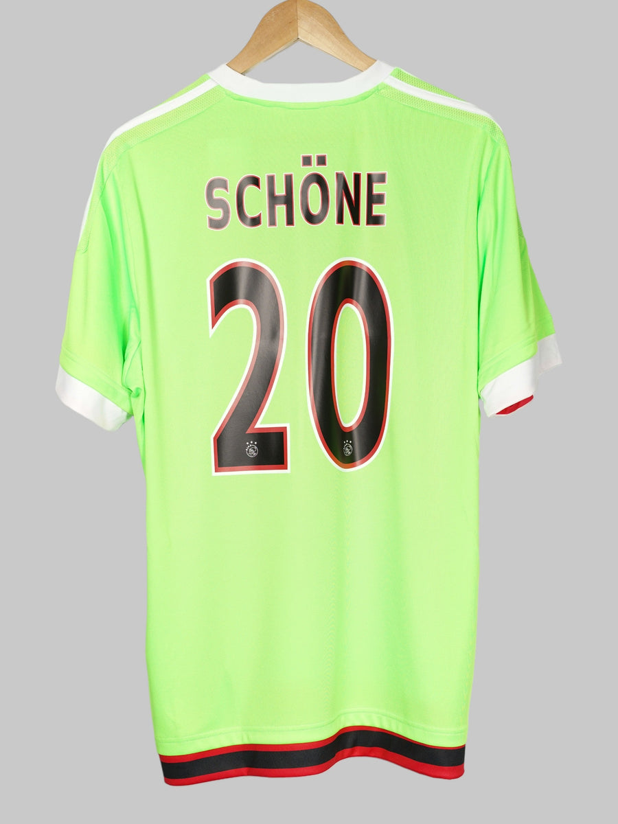 2015/16 Ajax Schone #20 Away Shirt BNWT (XL)