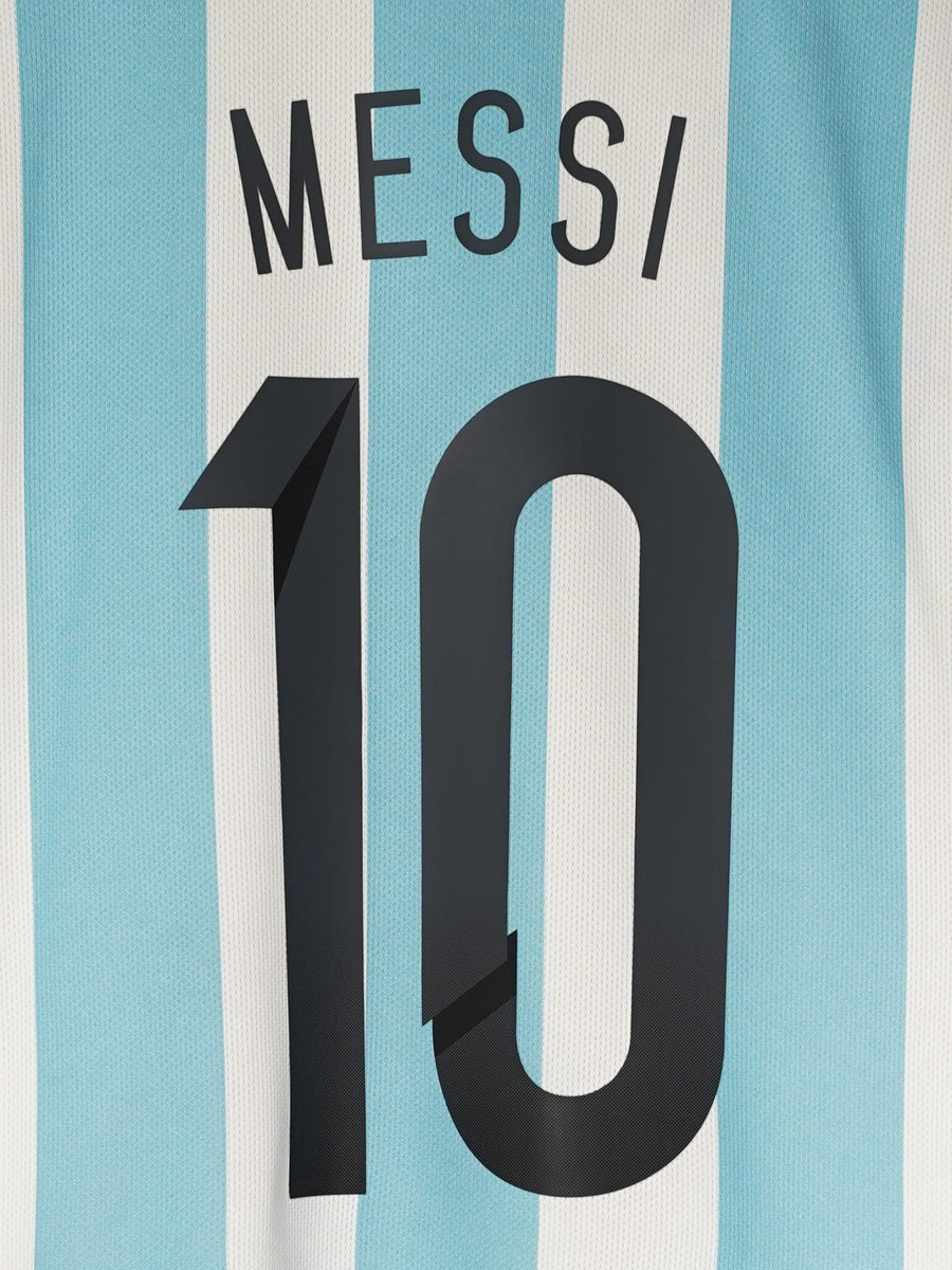 2015/16 Argentina Messi #10 Home Shirt (L)