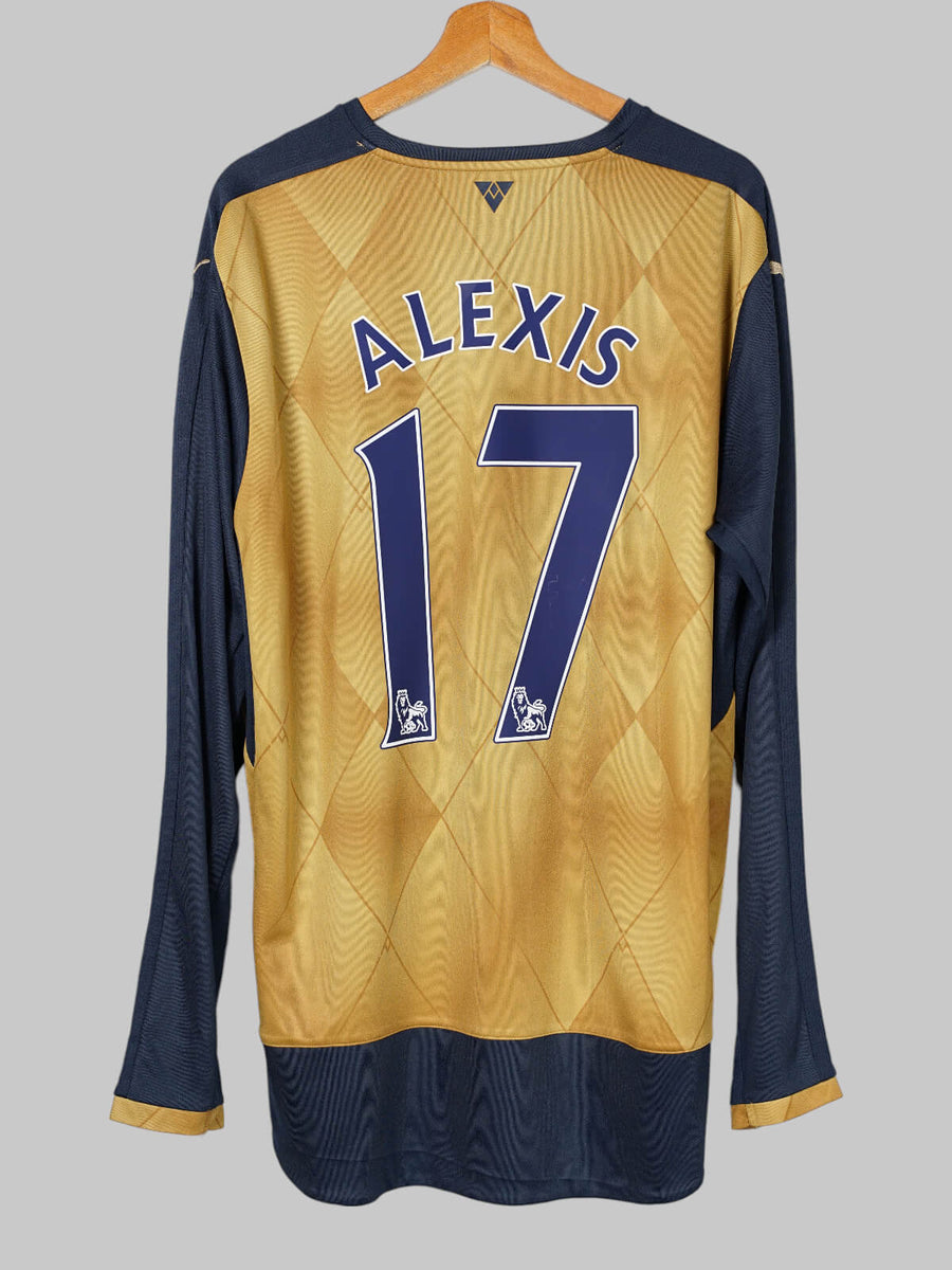 2015/16 Arsenal Alexis #17 Away Shirt L/S (XL)