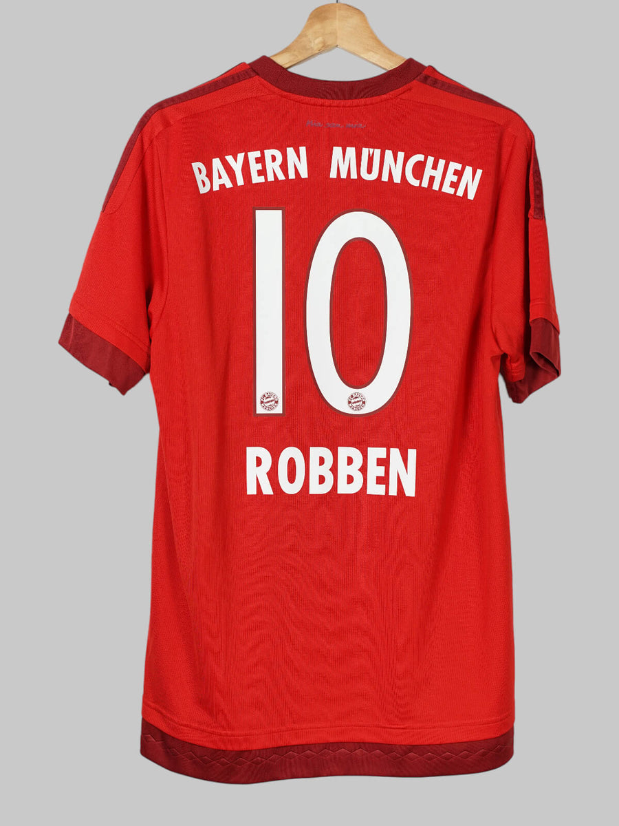 2015/16 Bayern Munich Robben #10 Home Shirt (L)