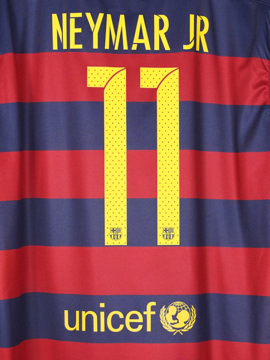 2015/16 FC Barcelona Neymar Jr #11 Home Shirt (XL)