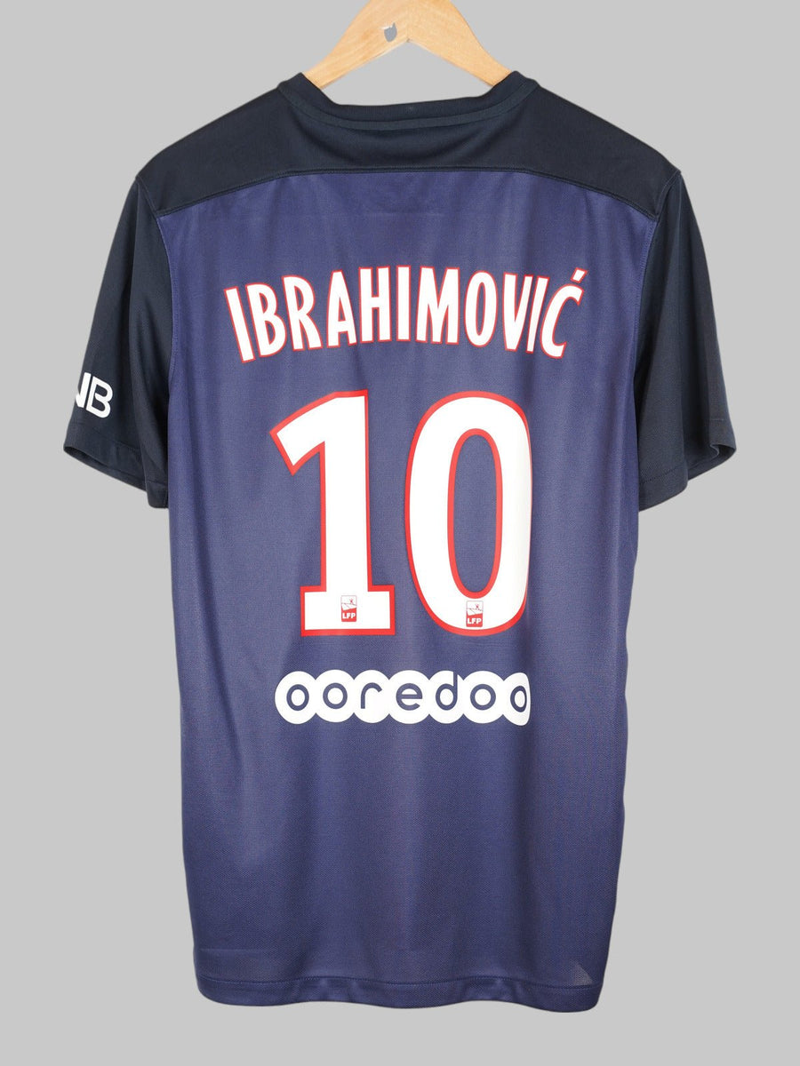 2015/16 Paris Saint Germain Ibrahimovic #10 Home Shirt (M)