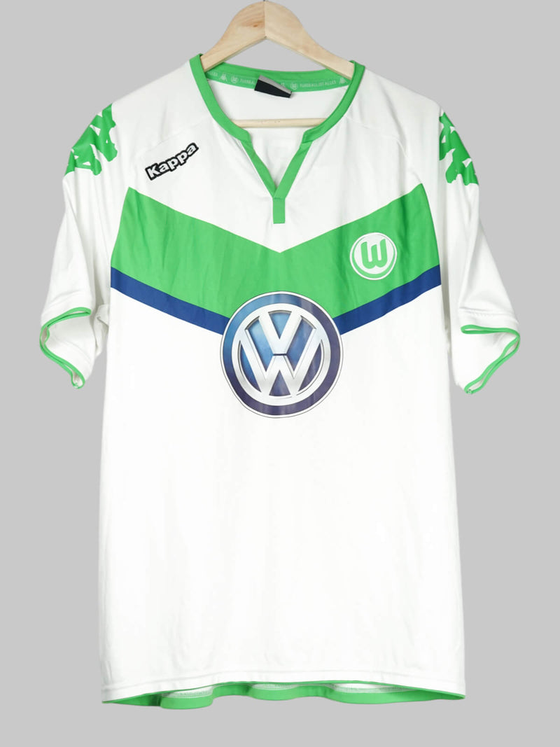 2015/16 Wolfsburg De Bruyne #14 Home Shirt (XL)