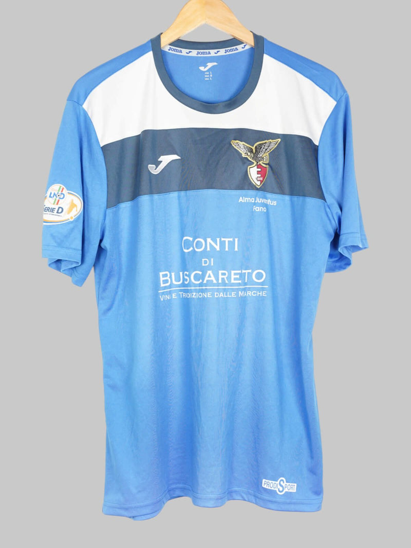 2016/17 Alma Juventus Fano #16 Away Shirt Match Worn/Issued (L)