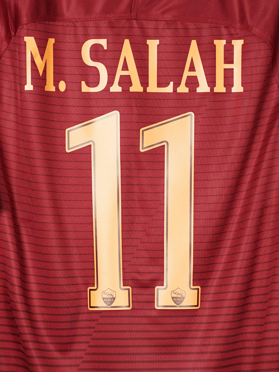 2016/17 AS Roma M. Salah #11 Home Shirt (L)