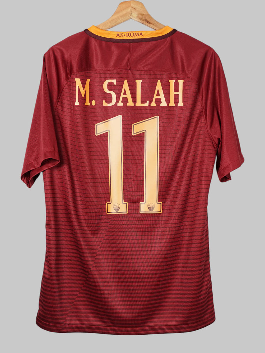 2016/17 AS Roma M. Salah #11 Home Shirt (L)