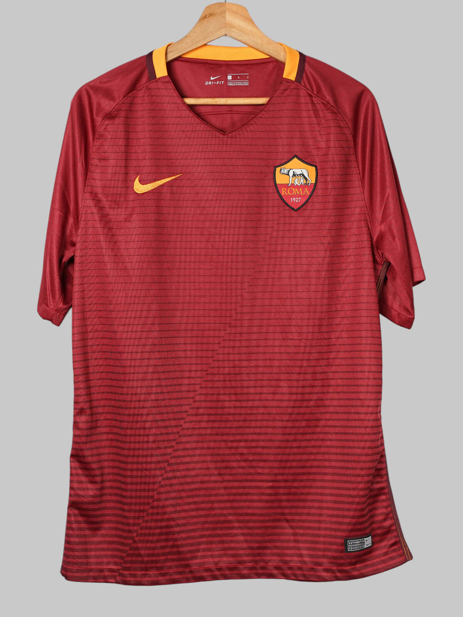 2016/17 AS Roma M. Salah #11 Home Shirt (L)