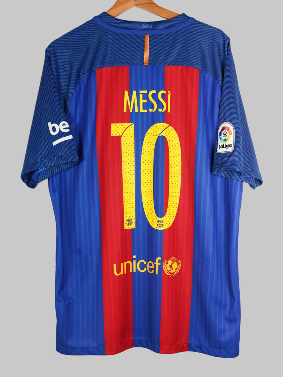 2016/17 Barcelona Messi #10 Home Shirt (XL)