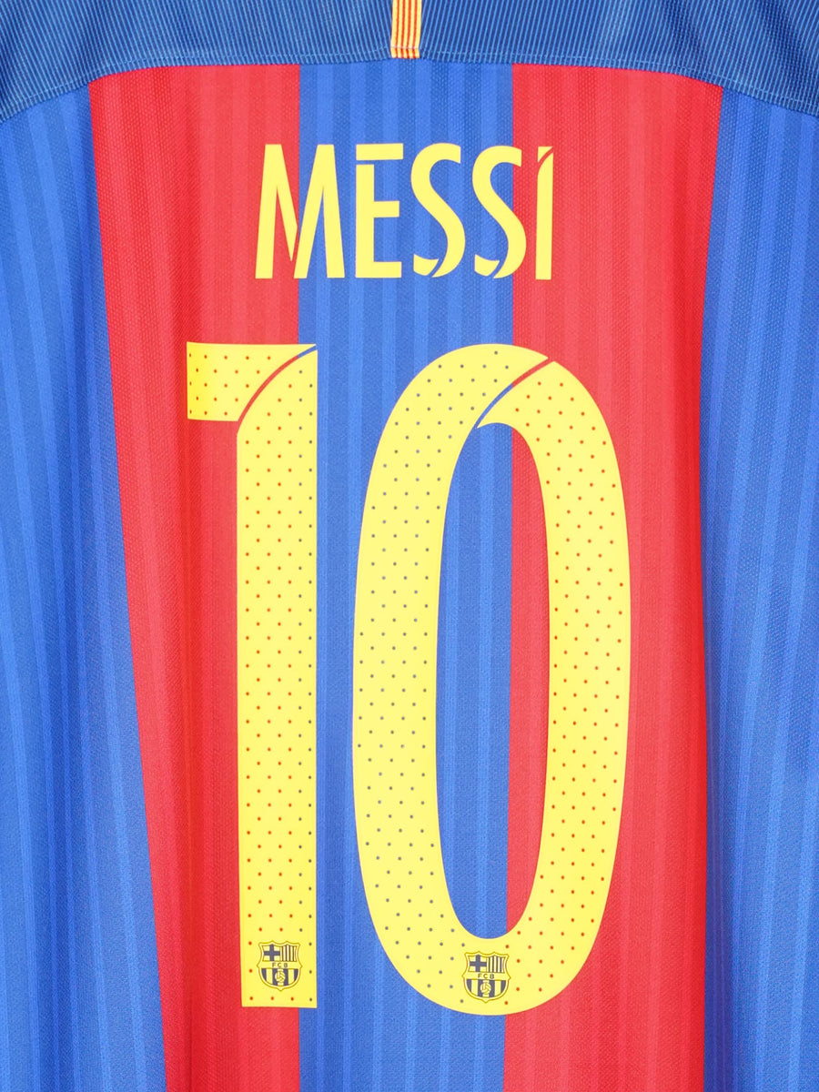 2016/17 Barcelona Messi #10 Home Shirt (XXL)