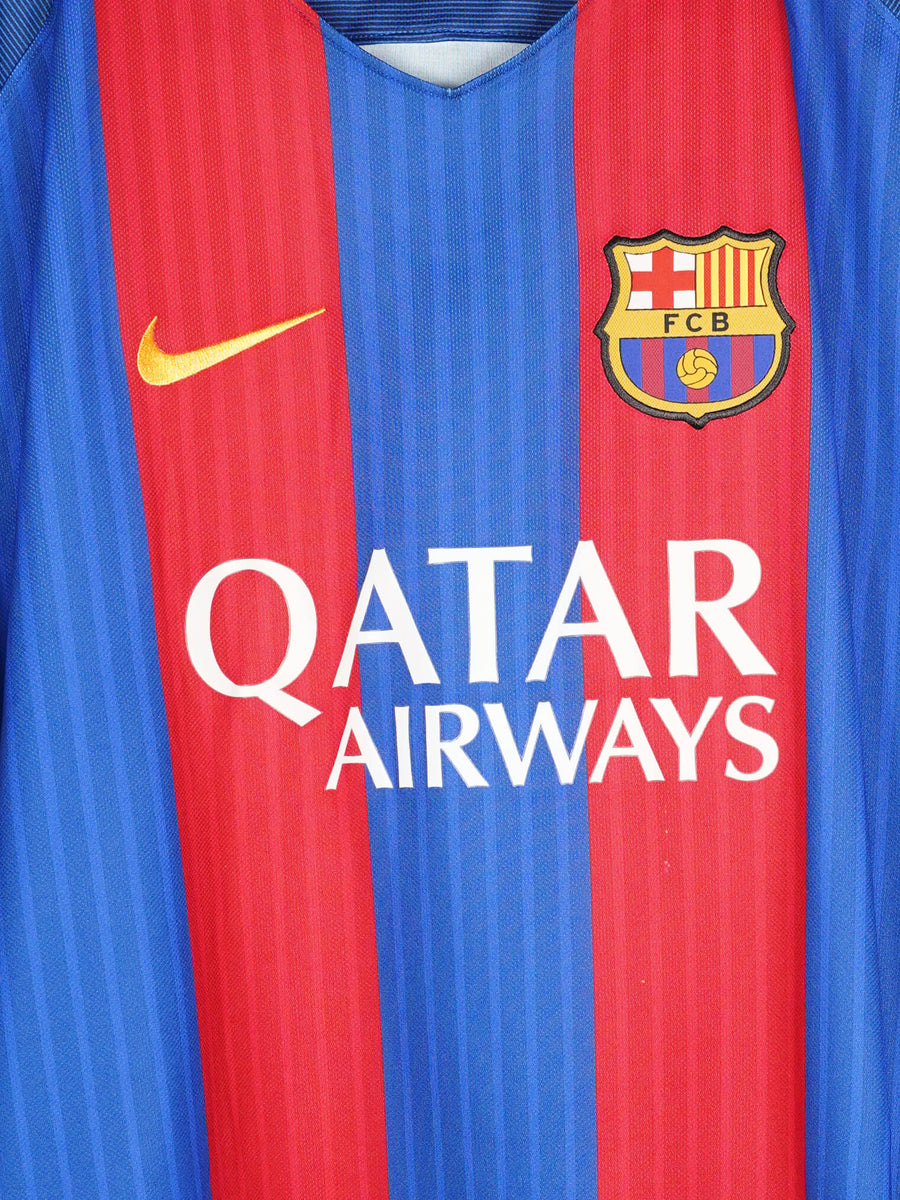 2016/17 Barcelona Messi #10 Home Shirt (XXL)