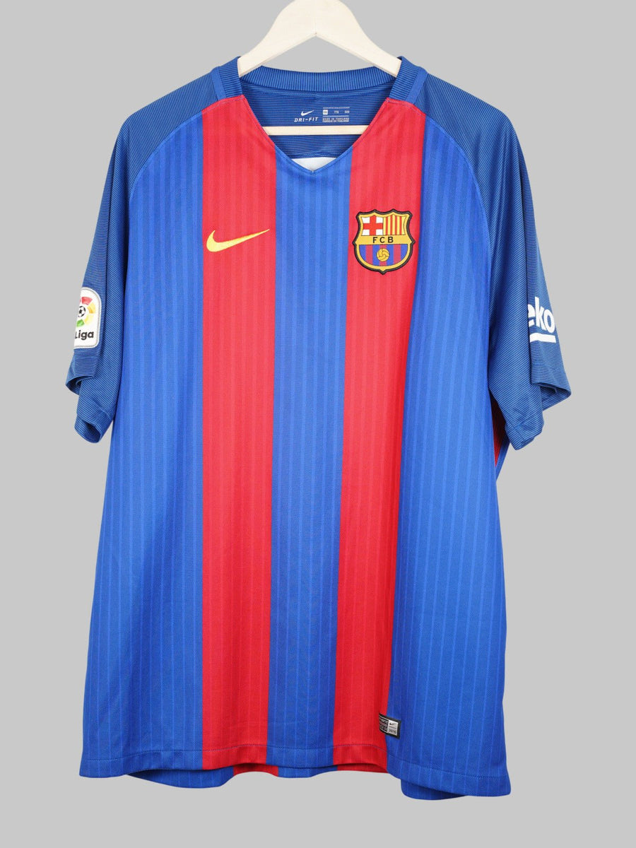 2016/17 Barcelona Messi #10 Home Shirt (XXL)