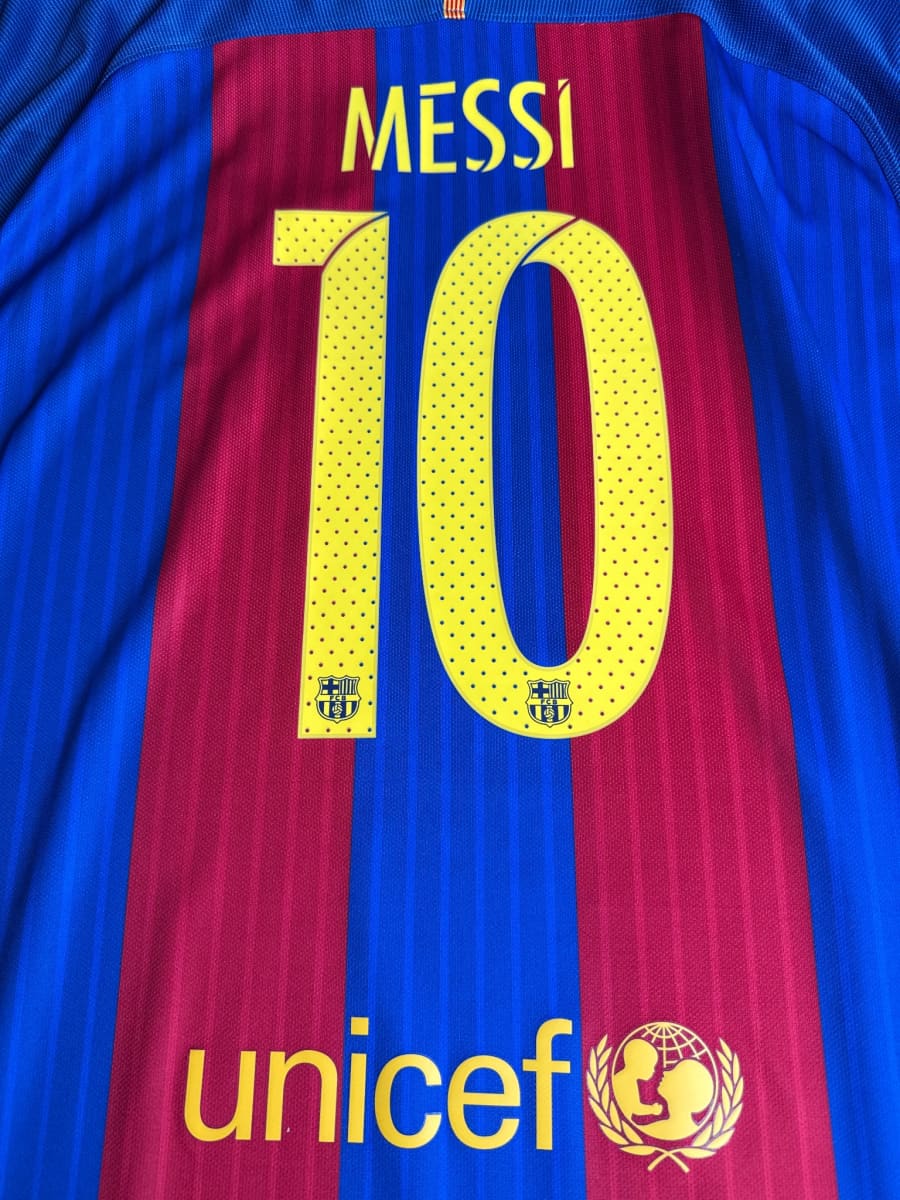 2016/17 Barcelona Messi #10 Home Shirt (XXL)