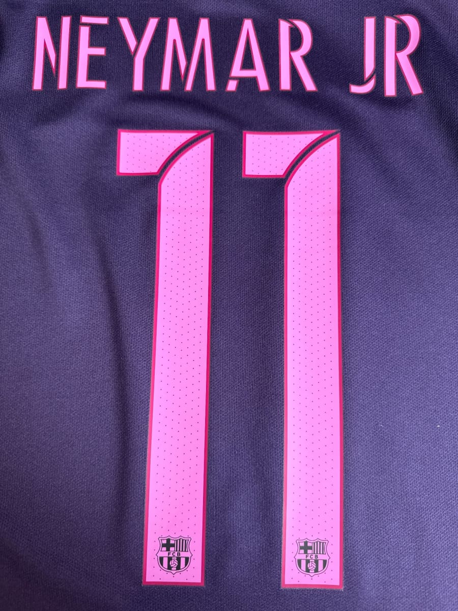 2016/17 Barcelona Neymar Jr #11 Away Shirt L/S (L)