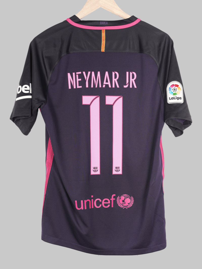 2016/17 Barcelona Neymar Jr #11 Away Shirt (M)