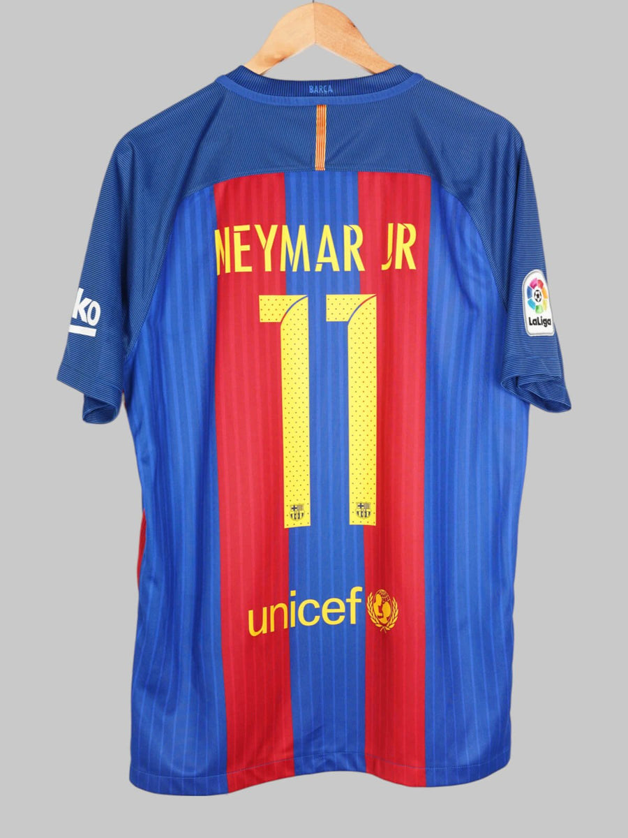 2016/17 Barcelona Neymar Jr #11 Home Shirt (L)