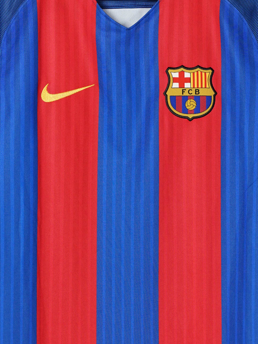 2016/17 Barcelona Neymar Jr #11 Home Shirt Player Issue (M)