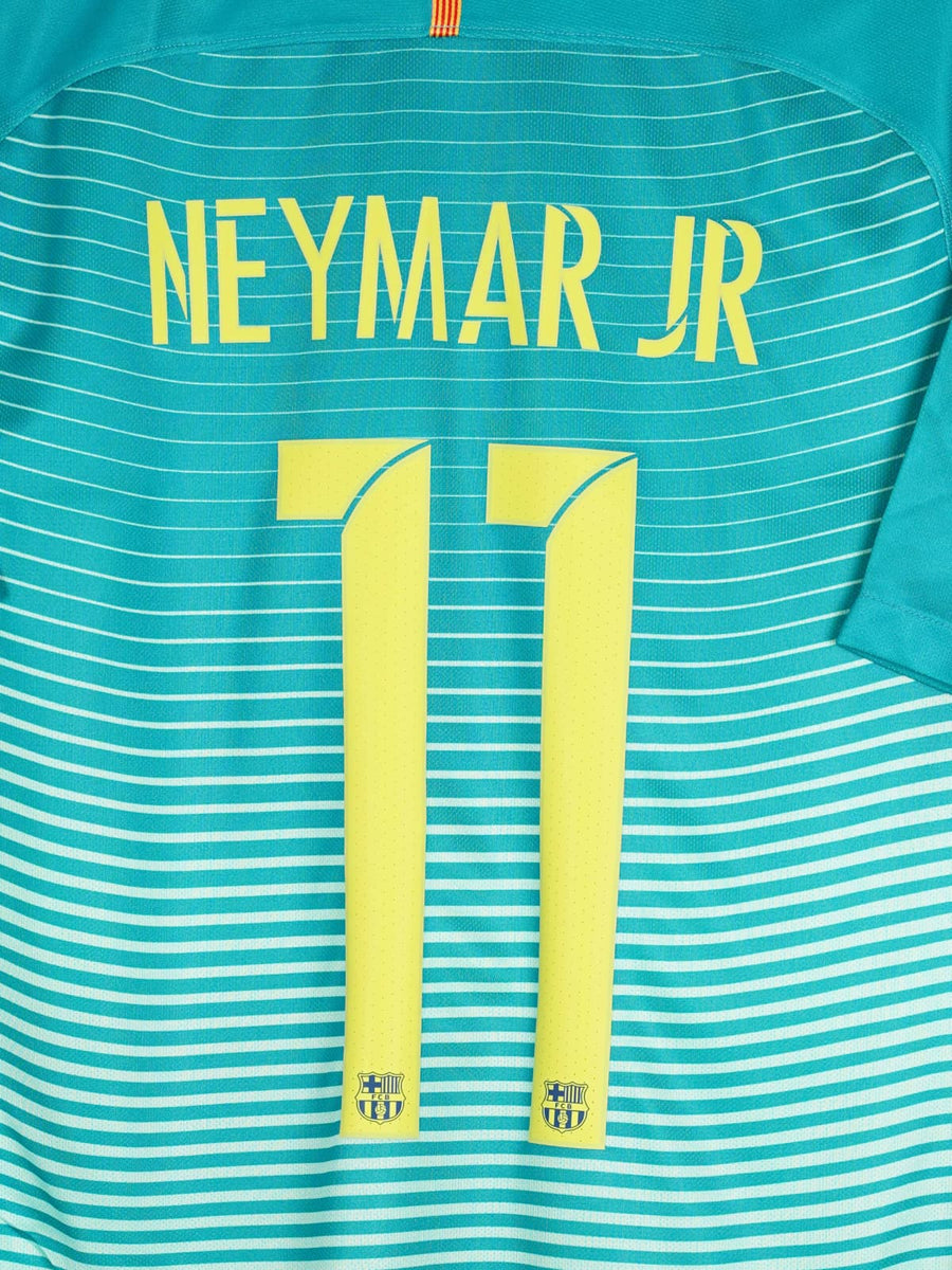 2016/17 Barcelona Neymar Jr #11 Third Shirt (M)