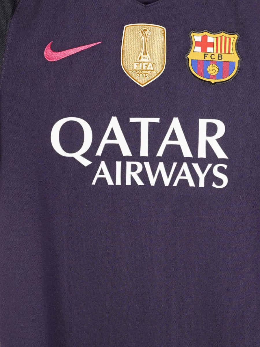 2016/17 Barcelona Suarez #9 Away Shirt (S)