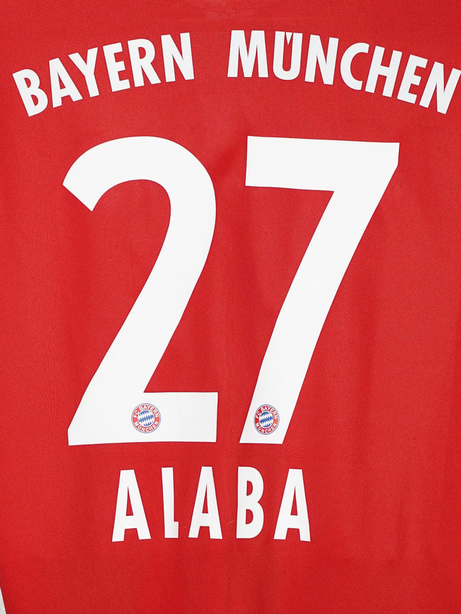 Bayern Munich Home Shirt 2016/17 Alaba 27 (M)