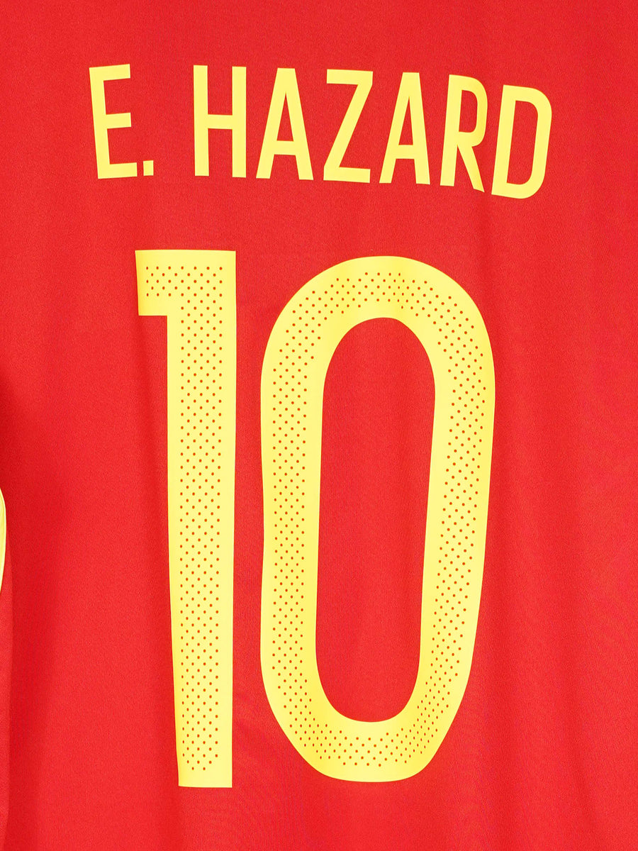 2016/17 Belgium E.Hazard #10 Home Shirt (M)
