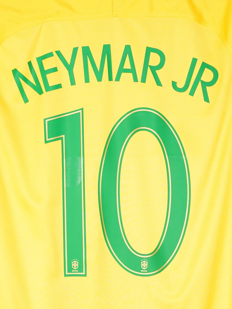 2016/17 Brazil Neymar Jr #10 Home Shirt (M)