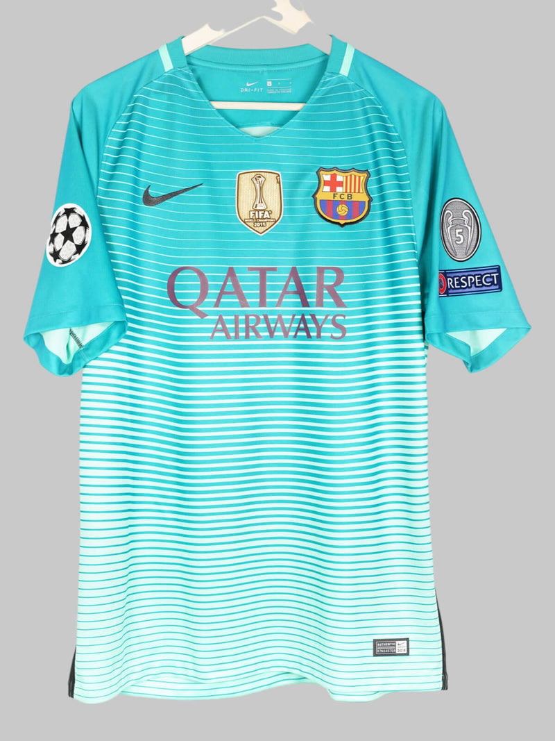 2016/17 FC Barcelona Messi #10 Third Shirt (L)
