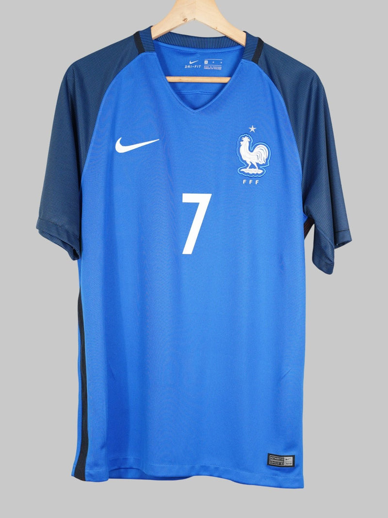 2016/17 France Griezmann #7 Home Shirt (L)