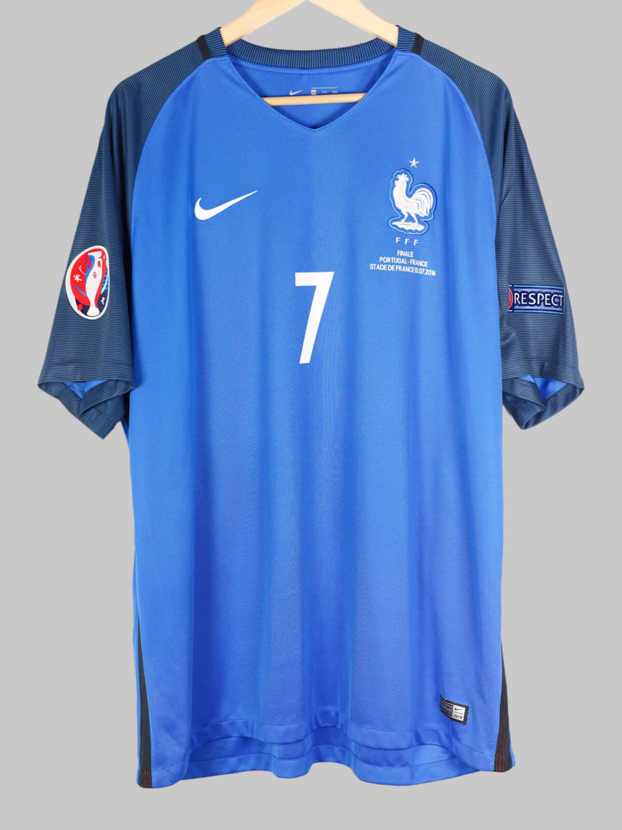 2016/17 France Griezmann #7 Home Shirt (XXL)