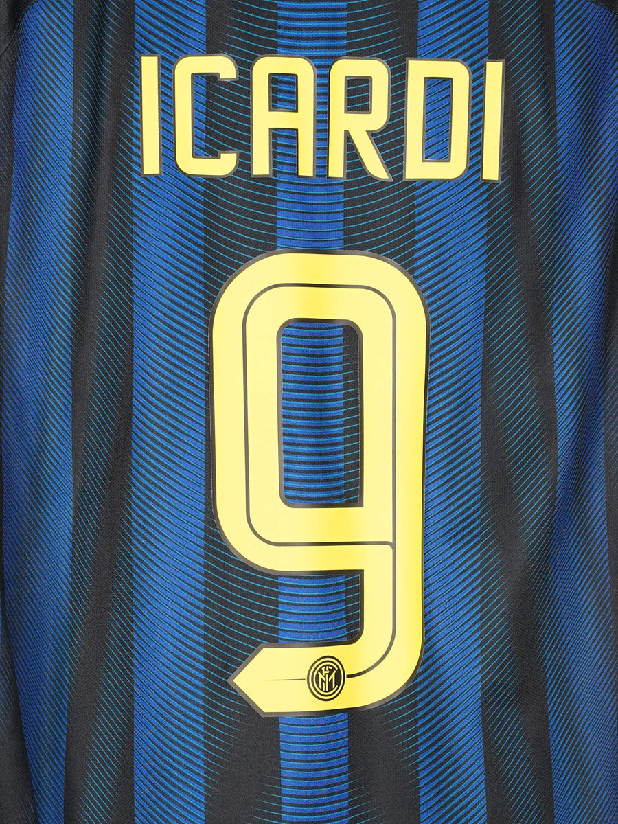 2016/17 Inter Milan Icardi #9 Home Shirt (L)