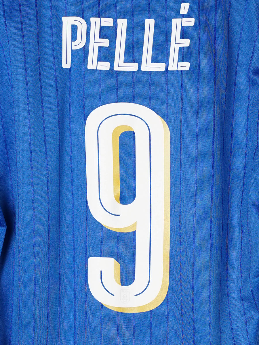 2016/17 Italy Pellé #9 Home Shirt (L)