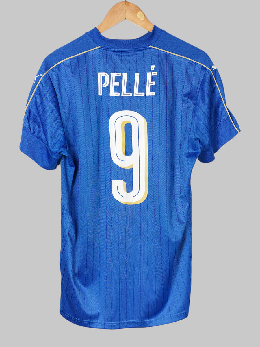 2016/17 Italy Pellé #9 Home Shirt (L)