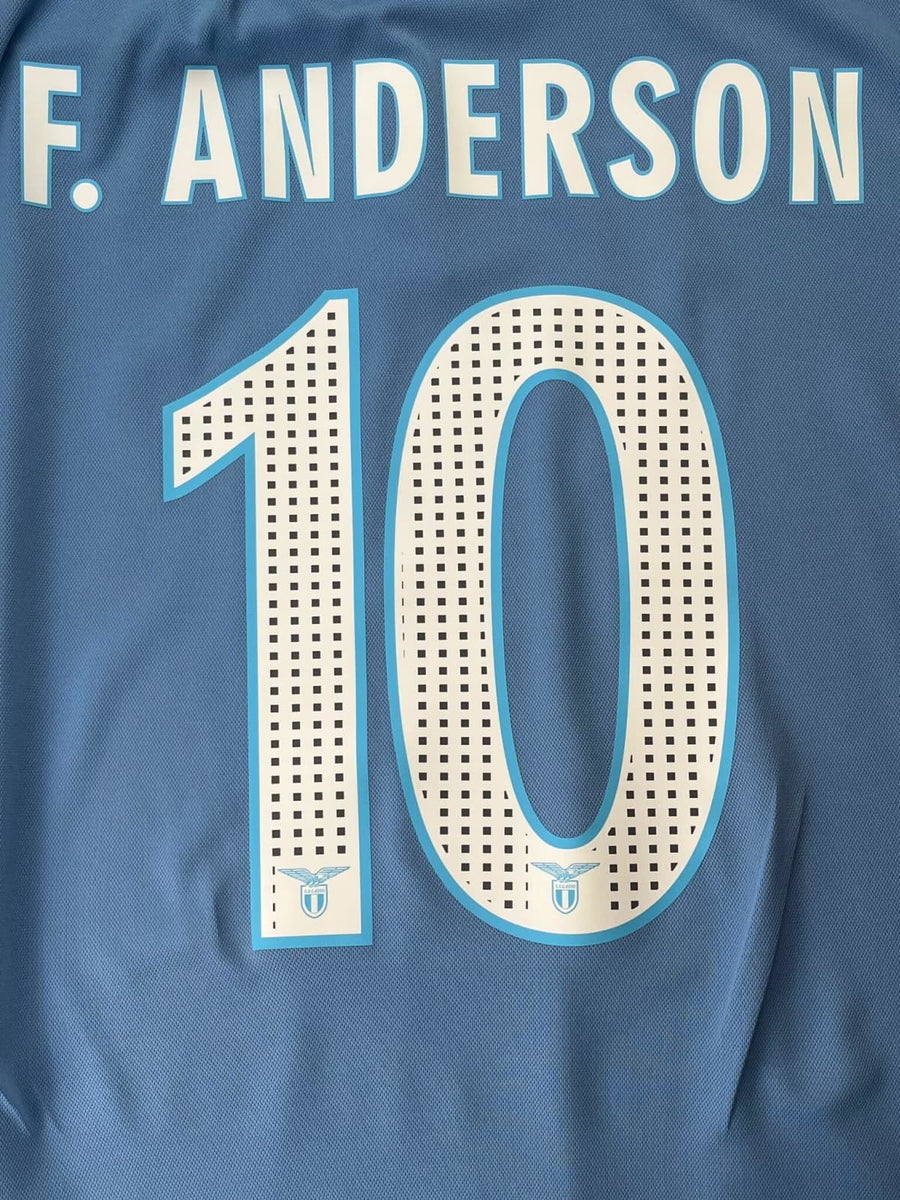 2016/17 Lazio F. Anderson #10 Home Shirt (M)