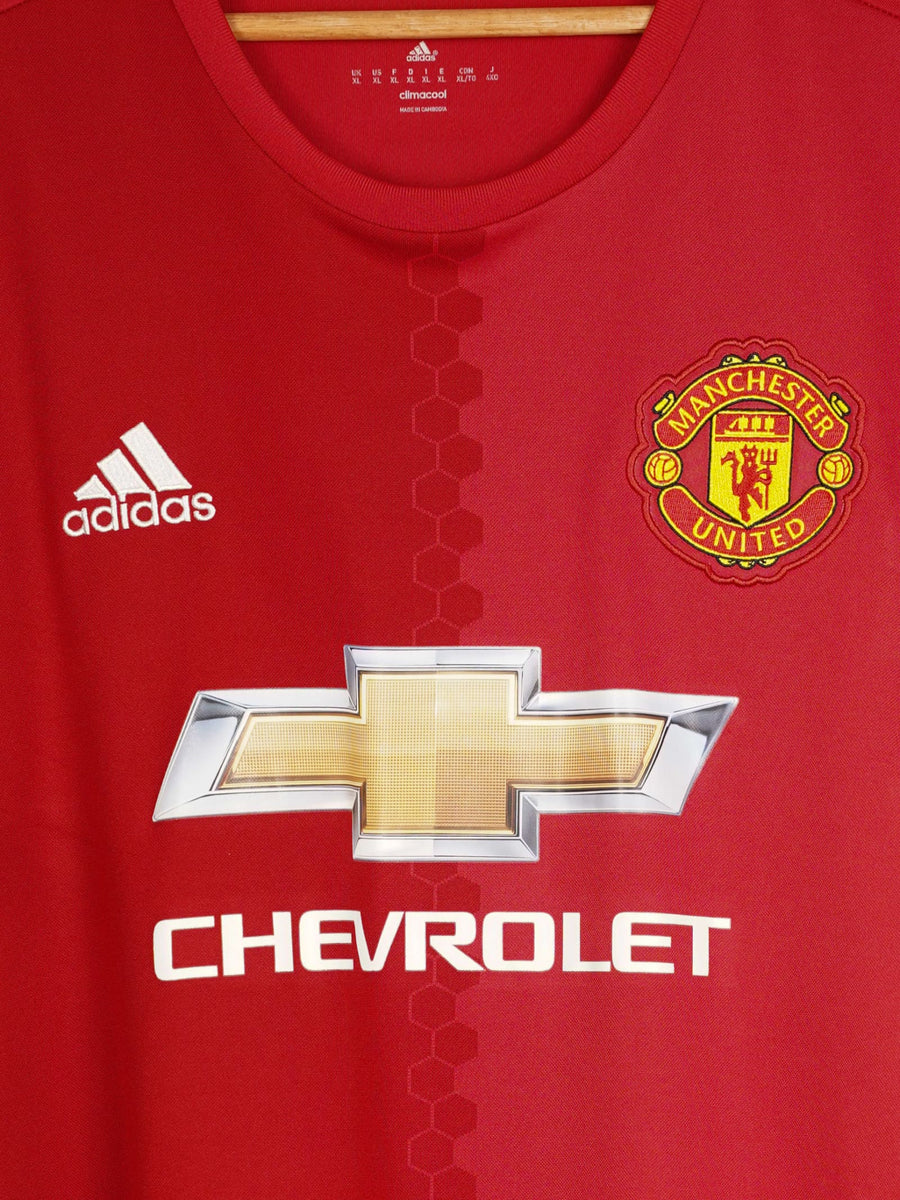 2016/17 Manchester United Ibrahimovic #9 Home Shirt (XL)