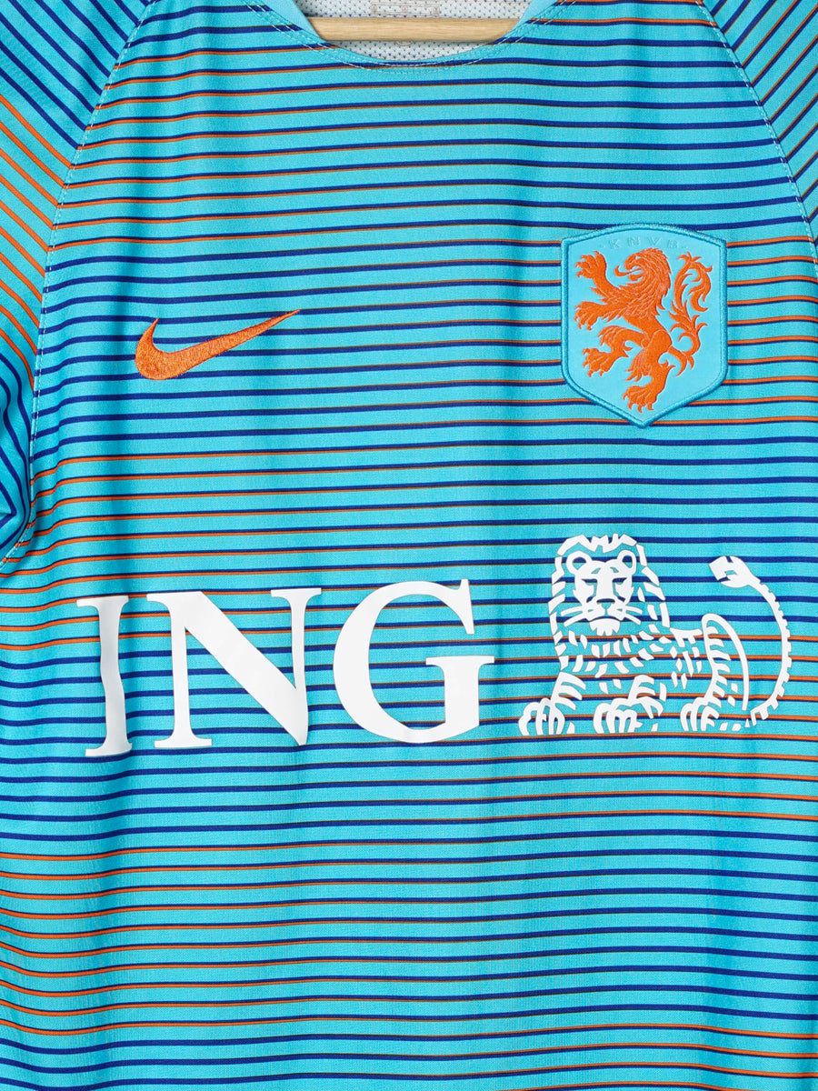 2016/17 Netherlands Pre Match Shirt (M)