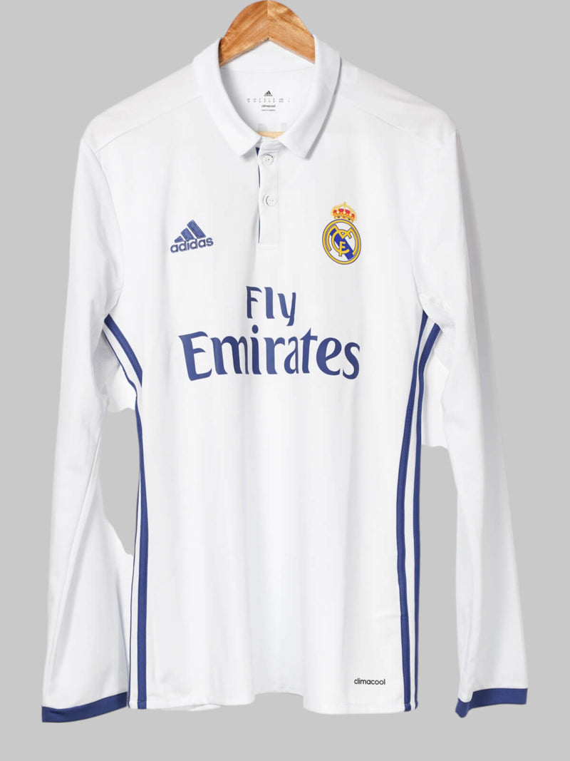 2016/17 Real Madrid Ronaldo #7 Home Shirt L/S (M)