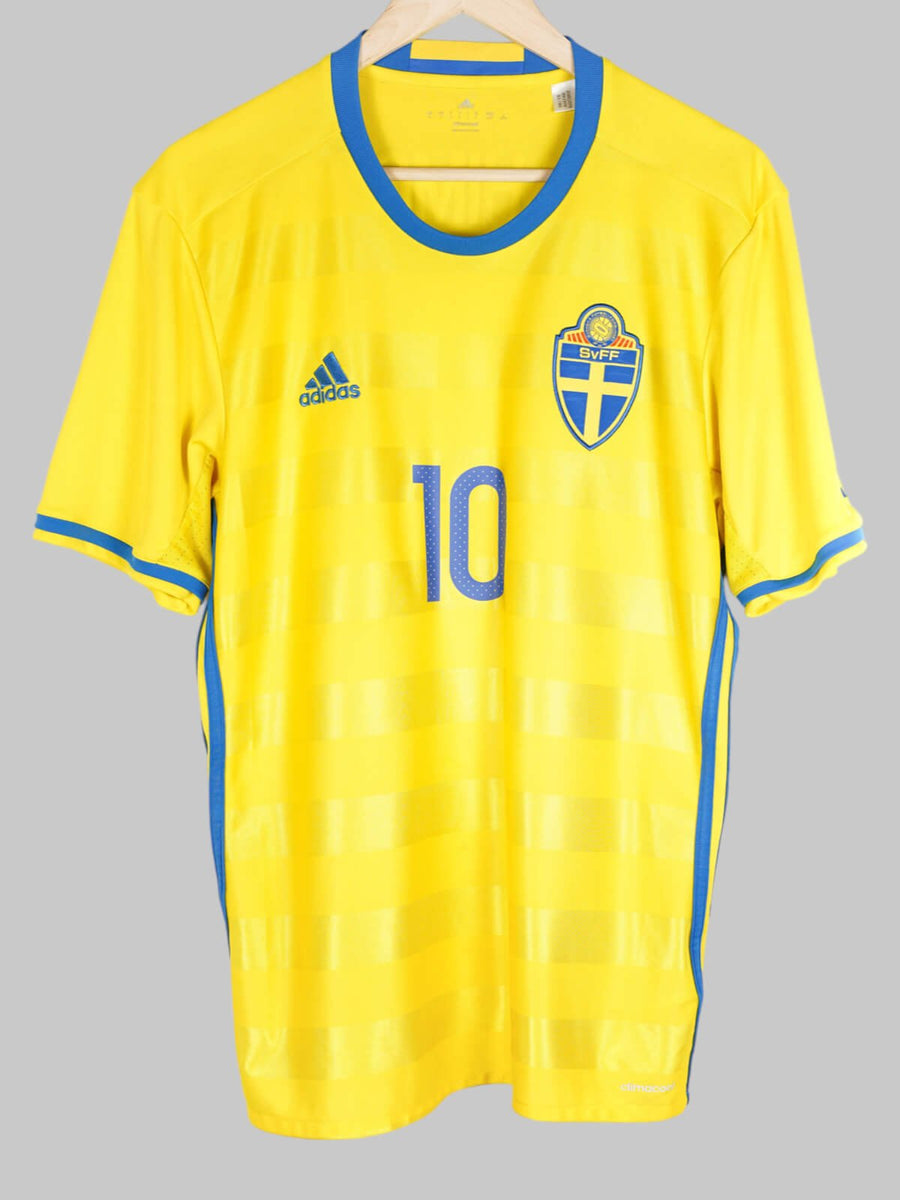 2016/17 Sweden Ibrahimovic #10 Home Shirt (L)