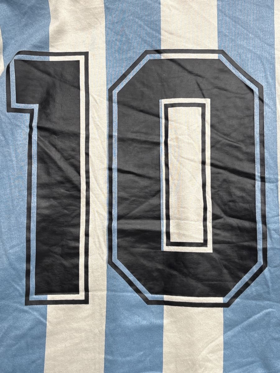 1993/94 Argentina #10 Home Shirt L/S (L)
