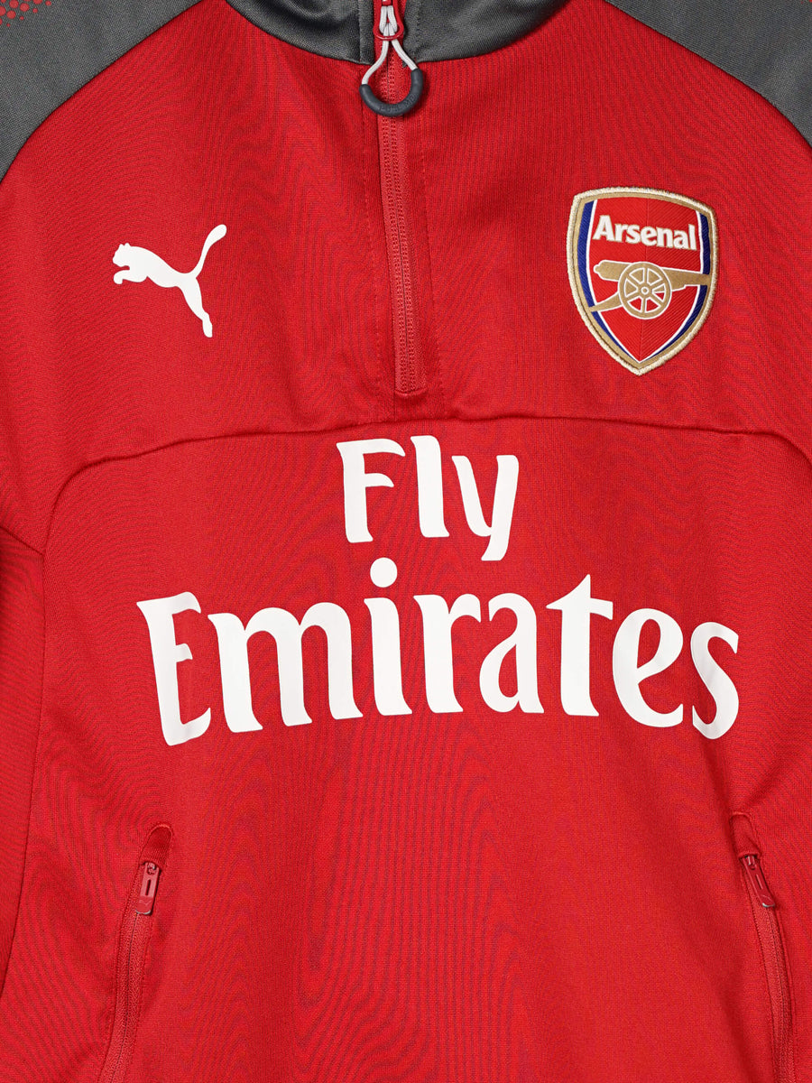 2017/18 Arsenal 1/4 Training Zip (S)