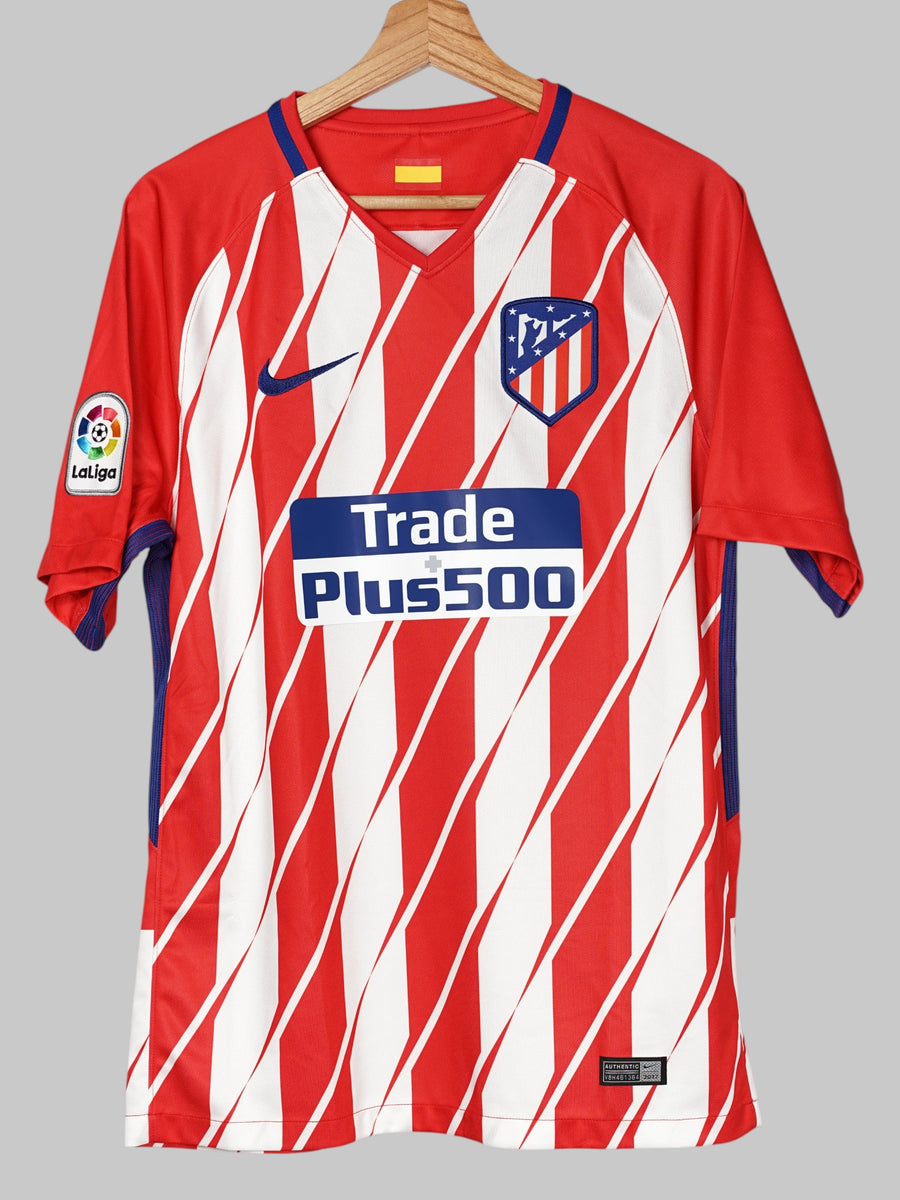 2017/18 Atletico Madrid Griezmann #7 Home Shirt (M)